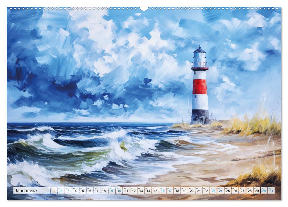 Ostsee-Geflüster - Entspannung am Meer (CALVENDO Wandkalender 2027)