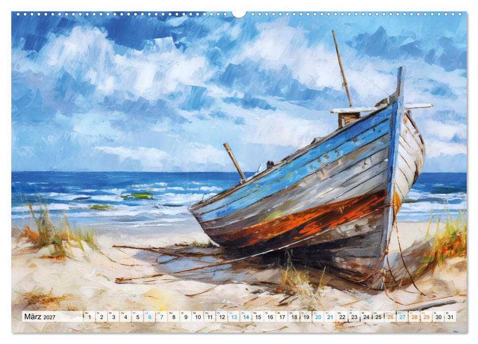Ostsee-Geflüster - Entspannung am Meer (CALVENDO Wandkalender 2027)