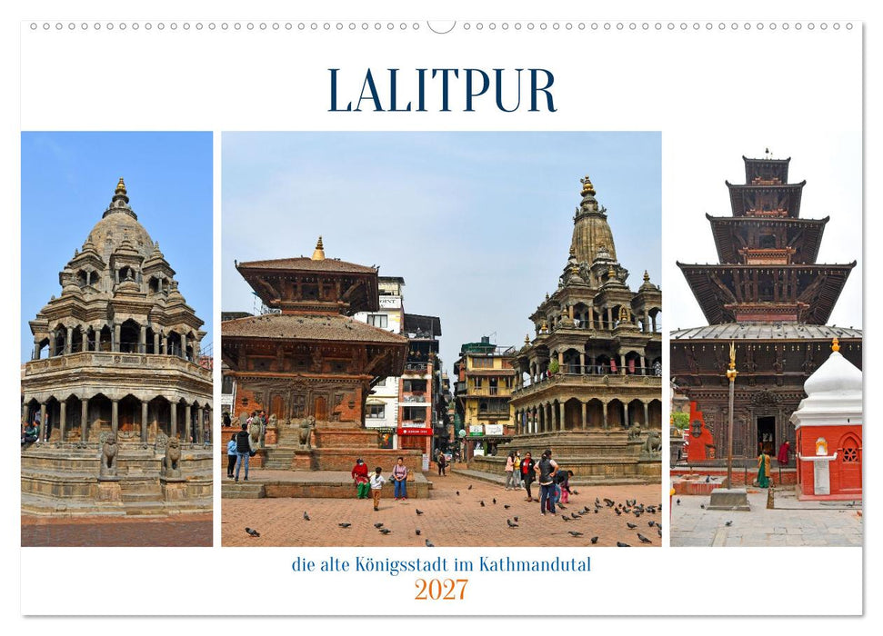 LALITPUR, die alte Königsstadt (CALVENDO Wandkalender 2027)