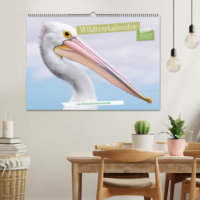 Wildtierkalender (CALVENDO Wandkalender 2027)