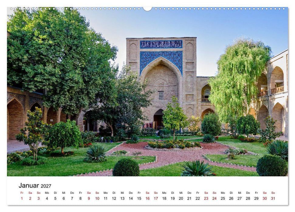 Zentralasien - Entlang der alten Seidenstraße (CALVENDO Wandkalender 2027)