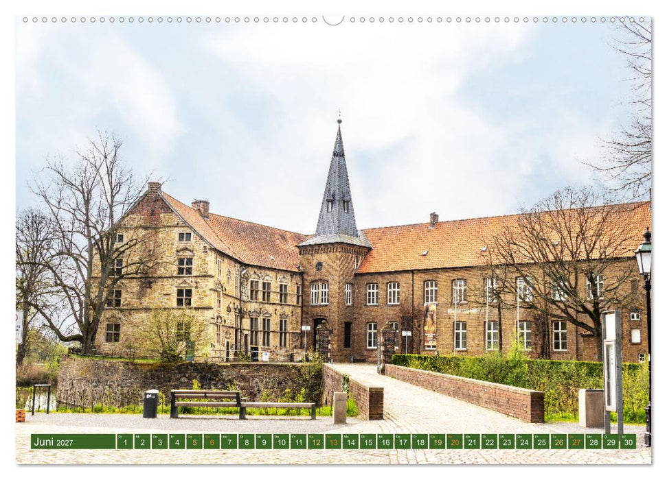 Dülmen - Wildpferde, Burgen und Schlösser (CALVENDO Wandkalender 2027)