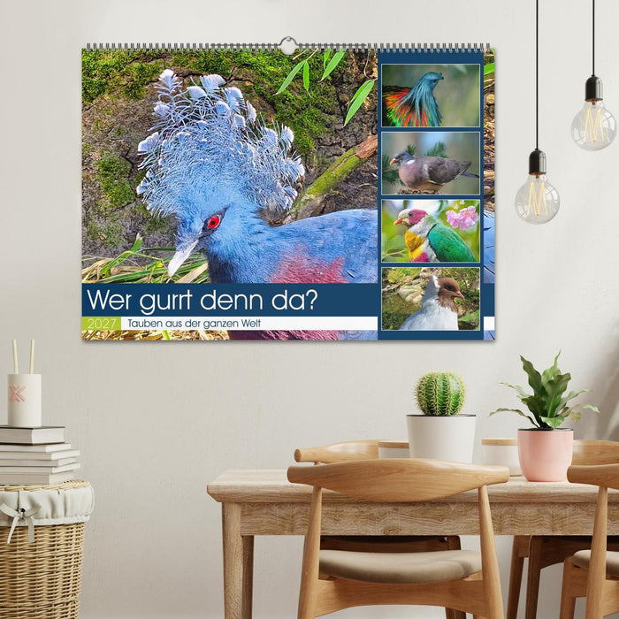Wer gurrt denn da? (CALVENDO Wandkalender 2027)