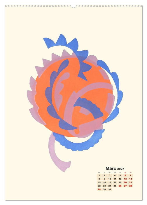 Serge Gladky - Blumen (CALVENDO Premium Wandkalender 2027)