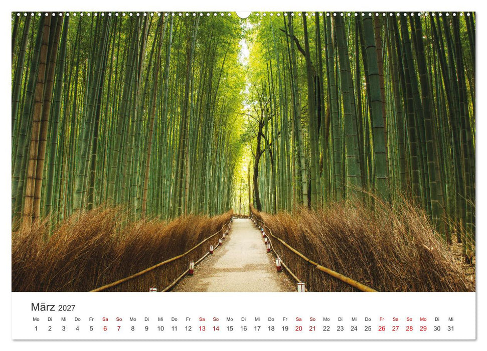 Japanischer Herbst und Laub (CALVENDO Wandkalender 2027)