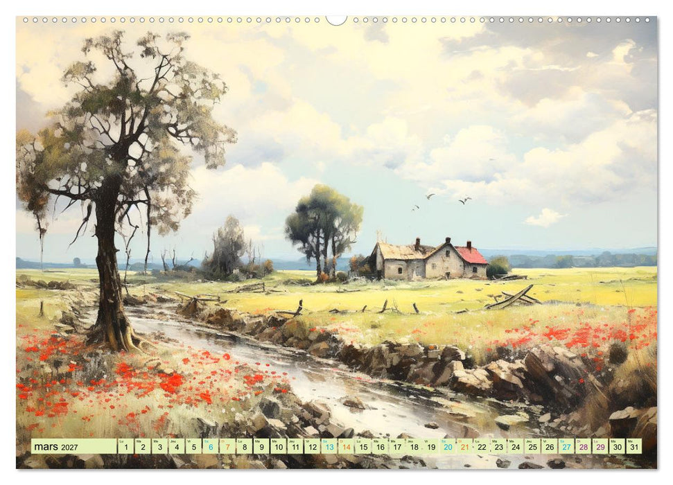 Une vie à la campagne (CALVENDO Calendrier supérieur 2027)