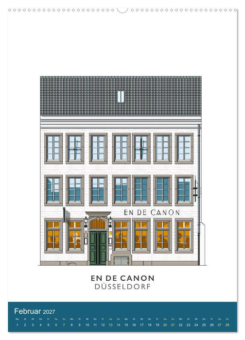 PROST! Bars und Kneipen in der Düsseldorfer Altstadt (CALVENDO Premium Wandkalender 2027)