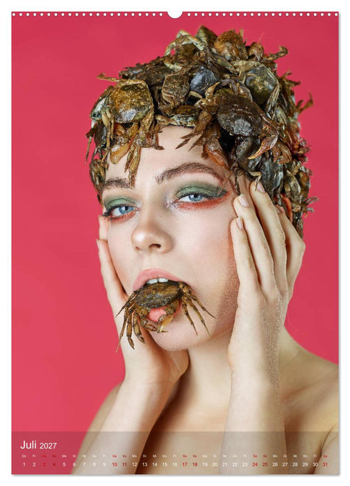 beauty faces - fotografien von michael allmaier (CALVENDO Premium Wandkalender 2027)