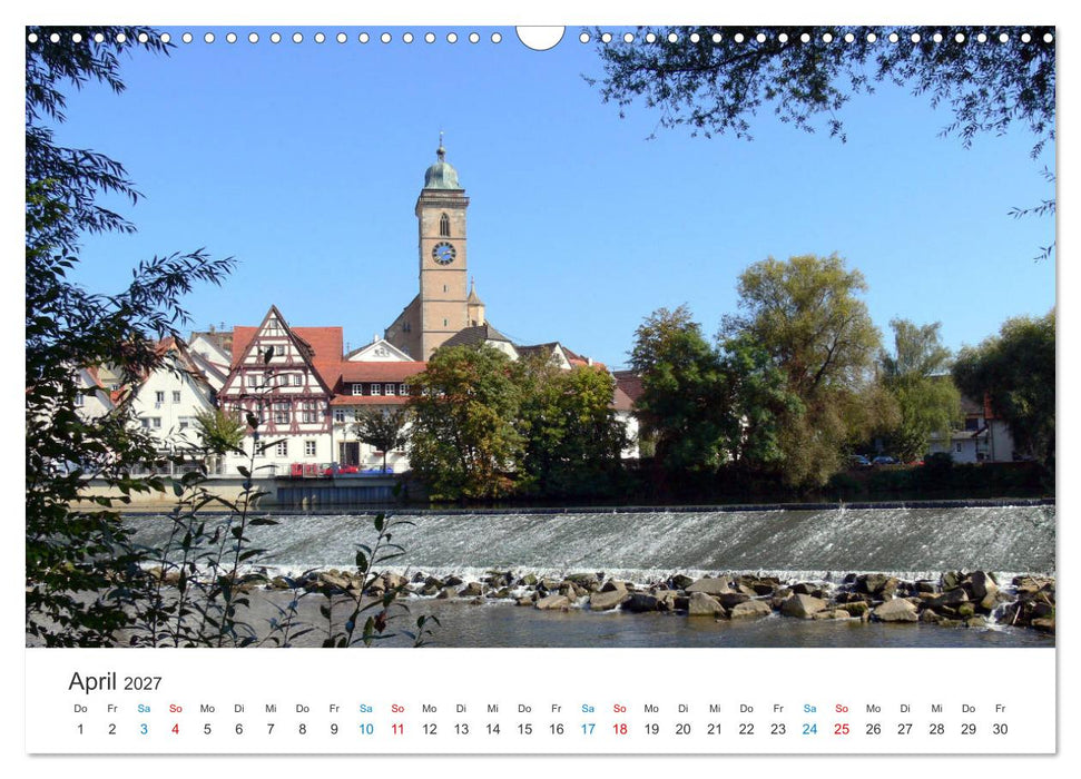 Rund um Nürtingen (CALVENDO Wandkalender 2027)