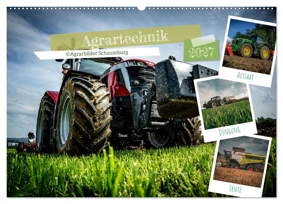 Agrartechnik (CALVENDO Wandkalender 2027)