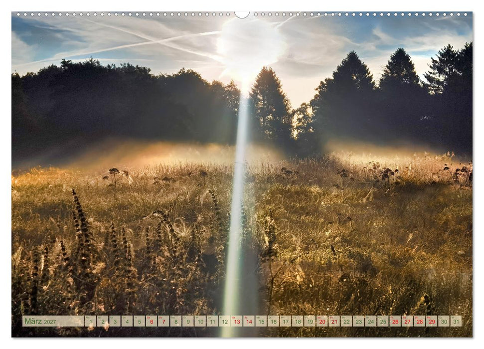 Morgenglühen & Nebelschimmer (CALVENDO Premium Wandkalender 2027)