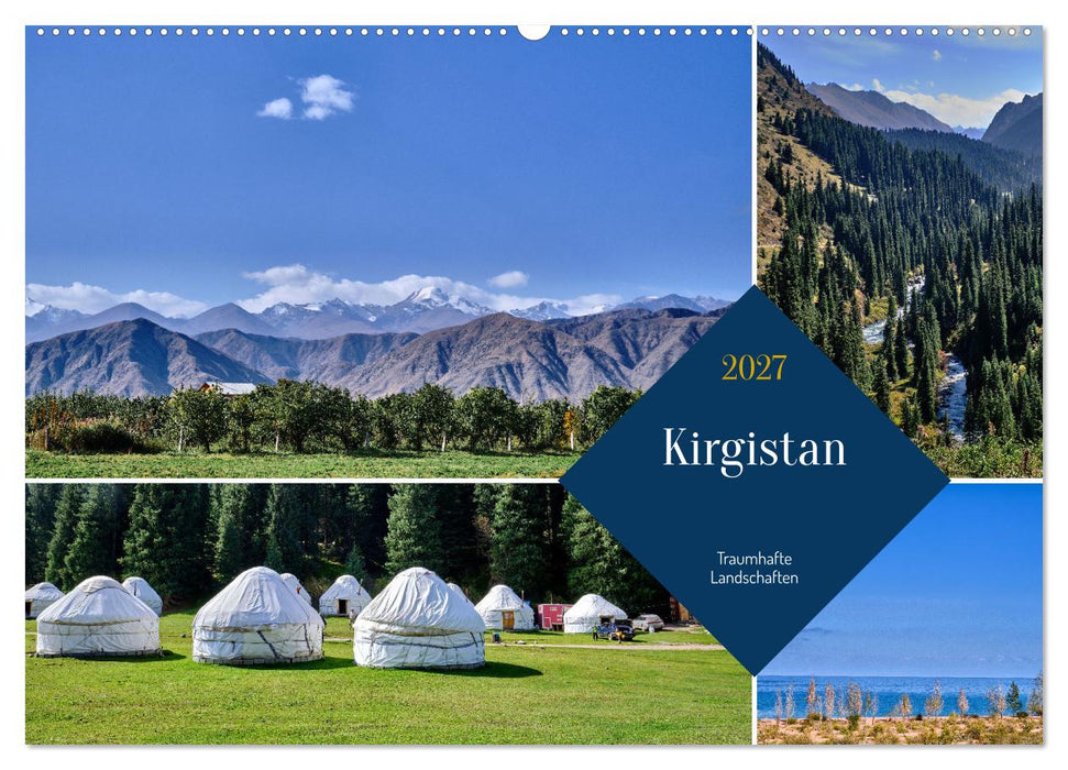 Kirgistan - Traumhafte Landschaften (CALVENDO Wandkalender 2027)