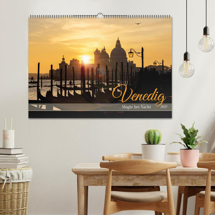 Venedig - Magie bei Nacht (CALVENDO Wandkalender 2027)