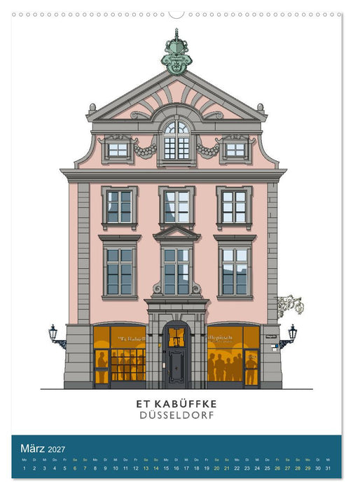 PROST! Bars und Kneipen in der Düsseldorfer Altstadt (CALVENDO Wandkalender 2027)