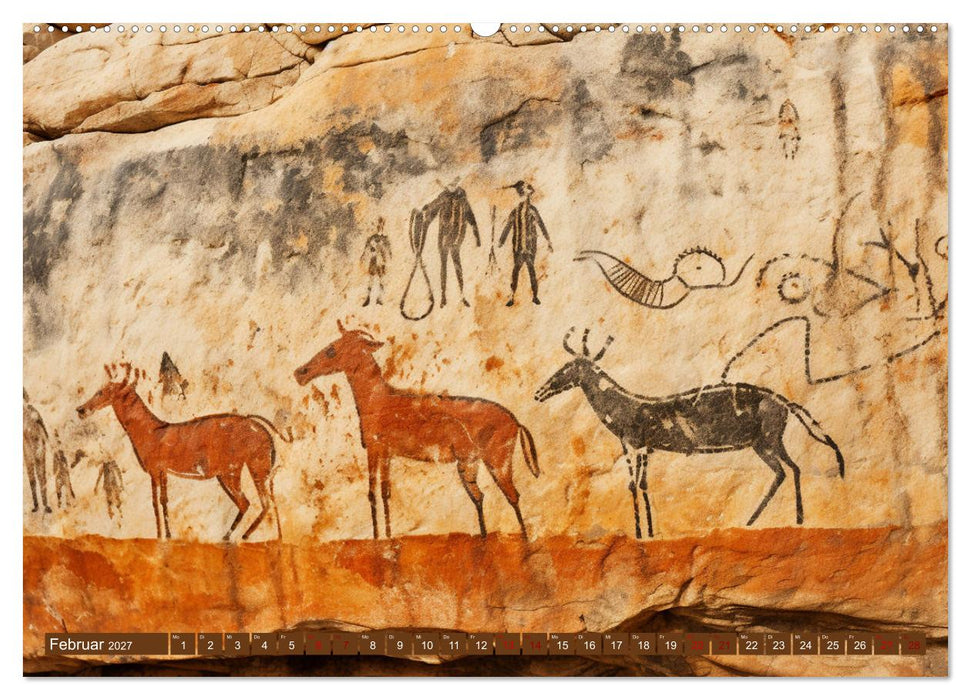 Steinzeit Galerie (CALVENDO Wandkalender 2027)