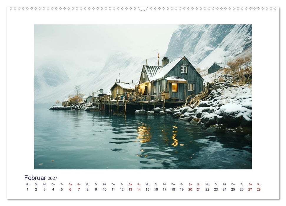 Faszinierender Norden (CALVENDO Premium Wandkalender 2027)