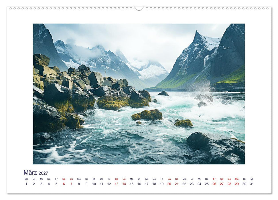 Faszinierender Norden (CALVENDO Premium Wandkalender 2027)