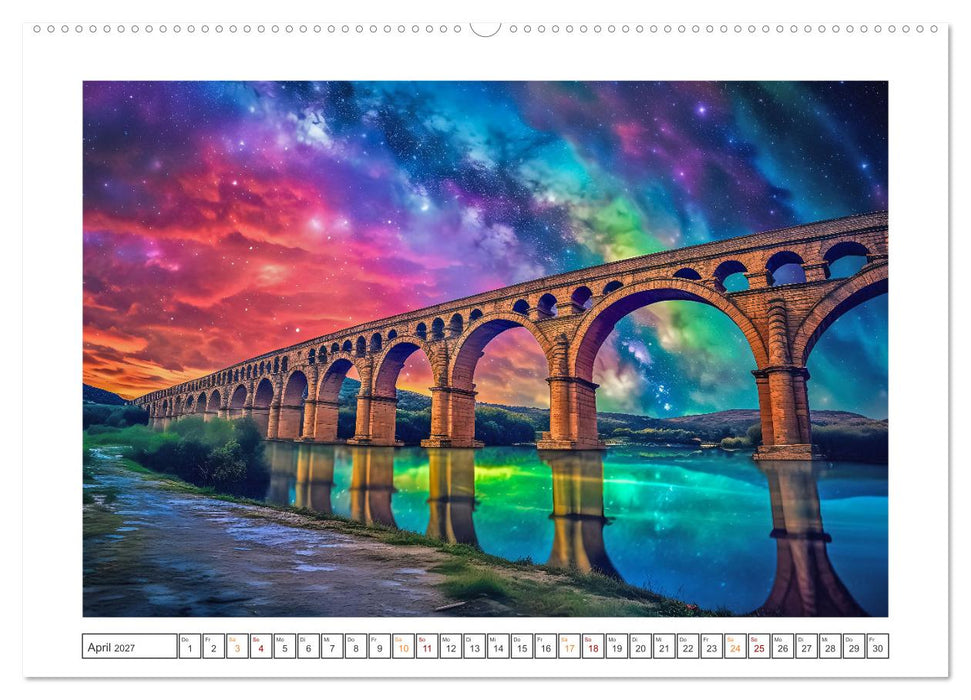 Berühmte Brückenwunder (CALVENDO Premium Wandkalender 2027)