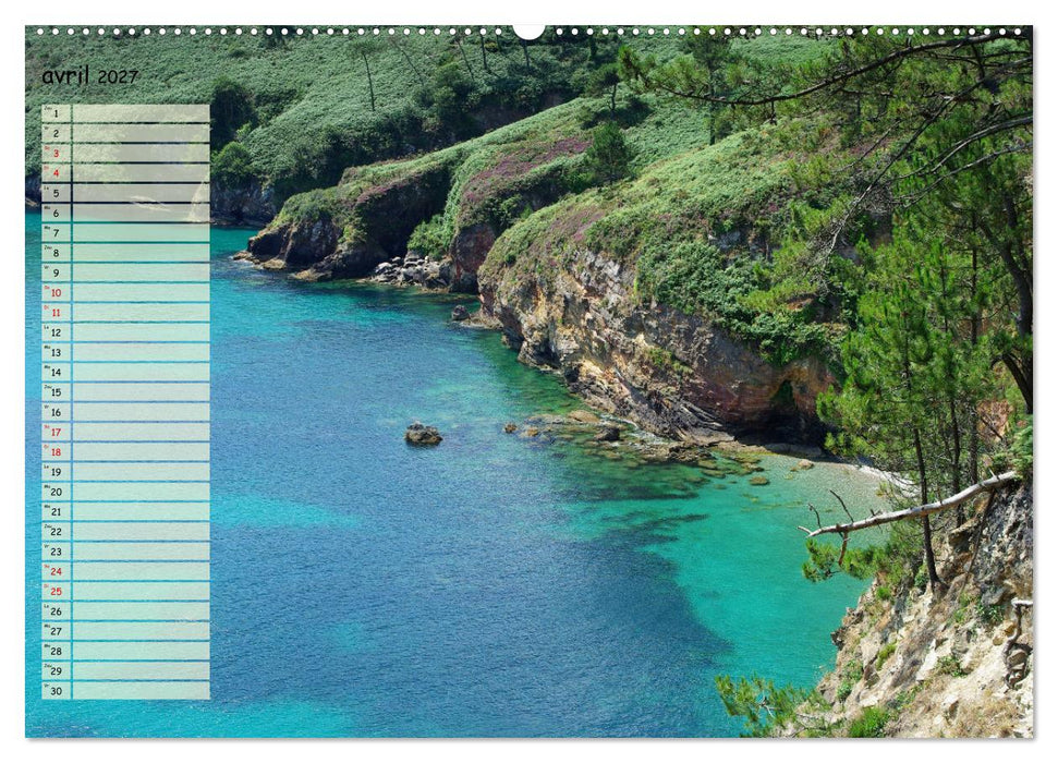 FINISTERE La pointe du bout du monde (CALVENDO Calendrier mensuel 2027)
