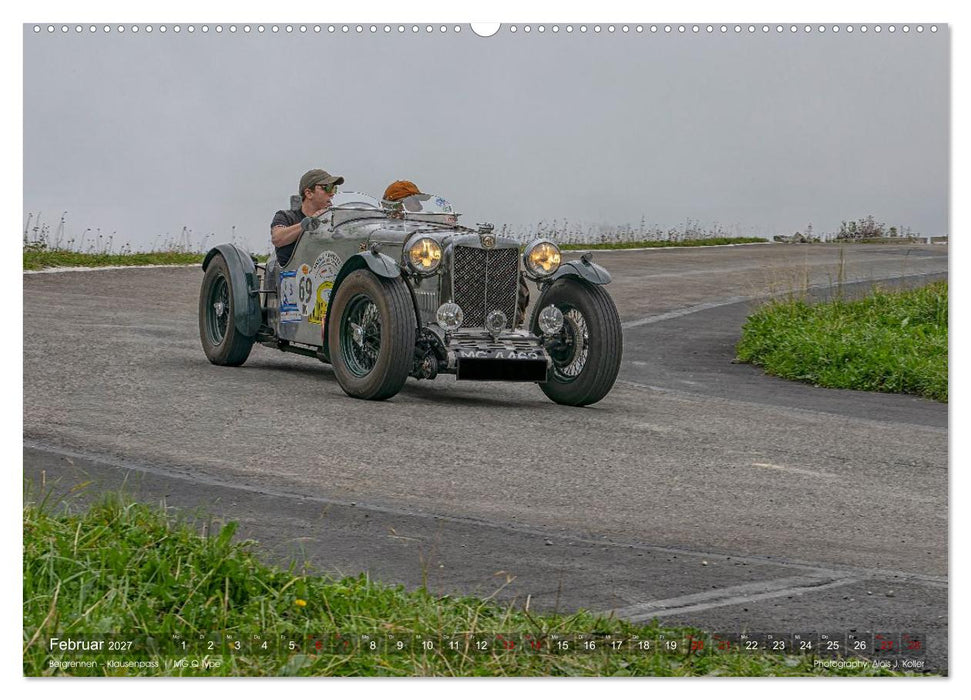 Bergrennen – Klausenpass (CALVENDO Wandkalender 2027)