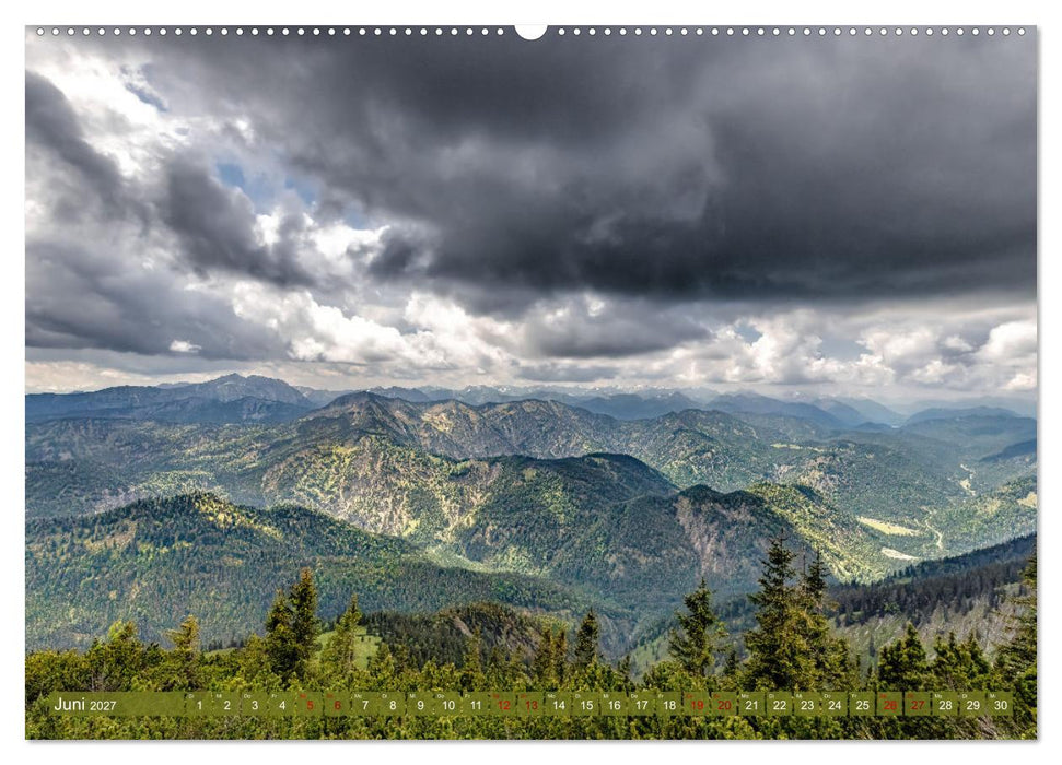 Idyllische Landschaften am Tegernsee (CALVENDO Premium Wandkalender 2027)