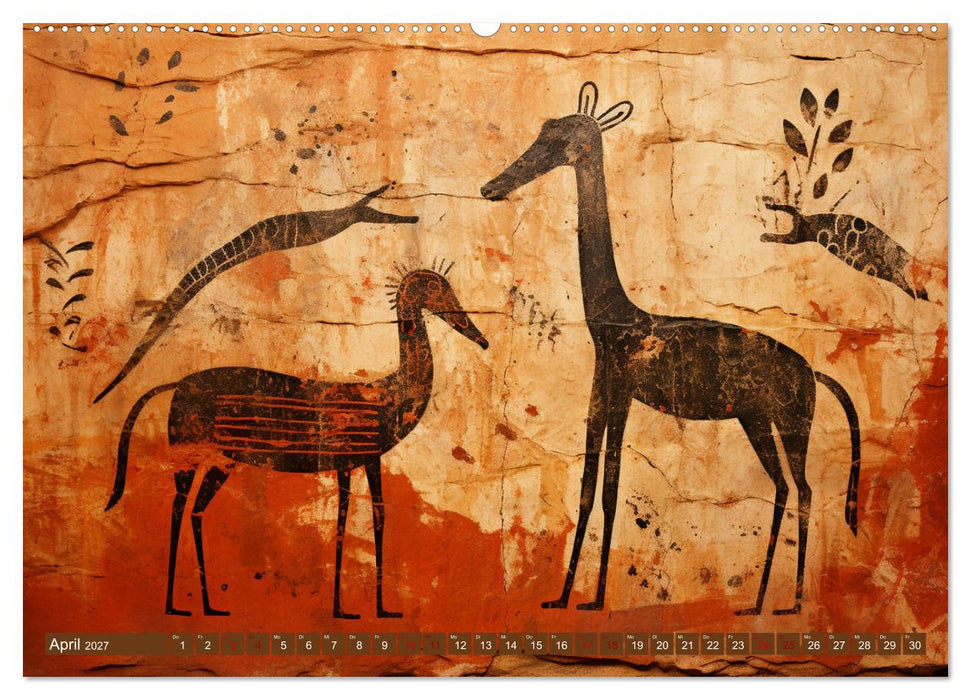 Steinzeit Galerie (CALVENDO Premium Wandkalender 2027)