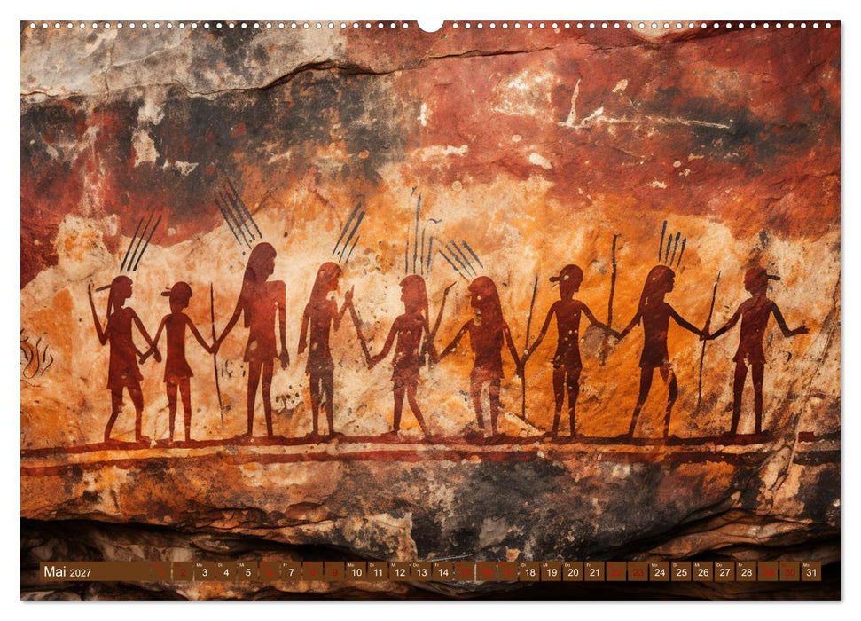 Steinzeit Galerie (CALVENDO Premium Wandkalender 2027)