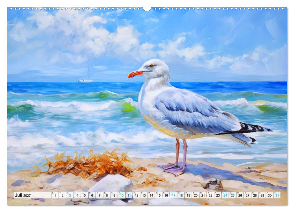 Ostsee-Geflüster - Entspannung am Meer (CALVENDO Premium Wandkalender 2027)