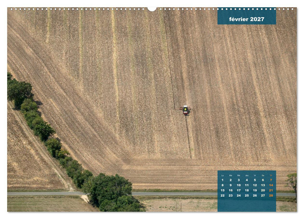 Le Berry secret, le Cher vu du ciel (CALVENDO Calendrier supérieur 2027)