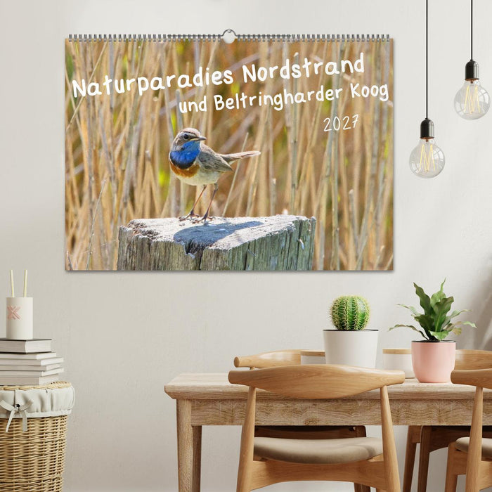 Naturparadies Nordstrand und Beltringharder Koog (CALVENDO Wandkalender 2027)