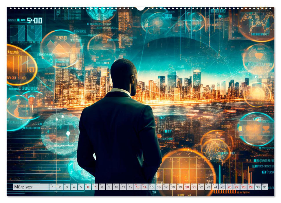 Krypto und Blockchain (CALVENDO Premium Wandkalender 2027)