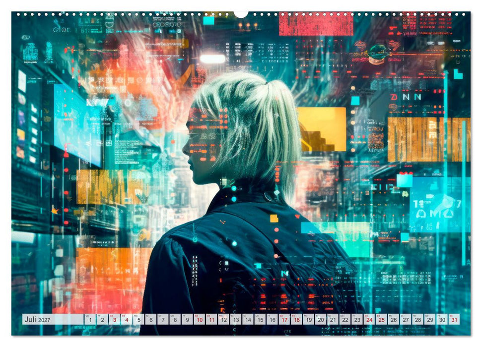 Krypto und Blockchain (CALVENDO Premium Wandkalender 2027)