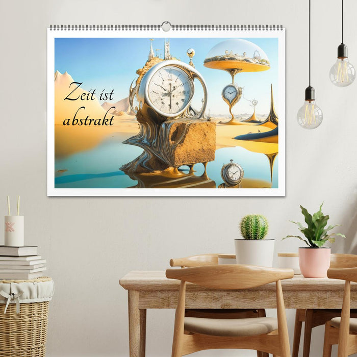 Zeit ist abstrakt (CALVENDO Wandkalender 2027)