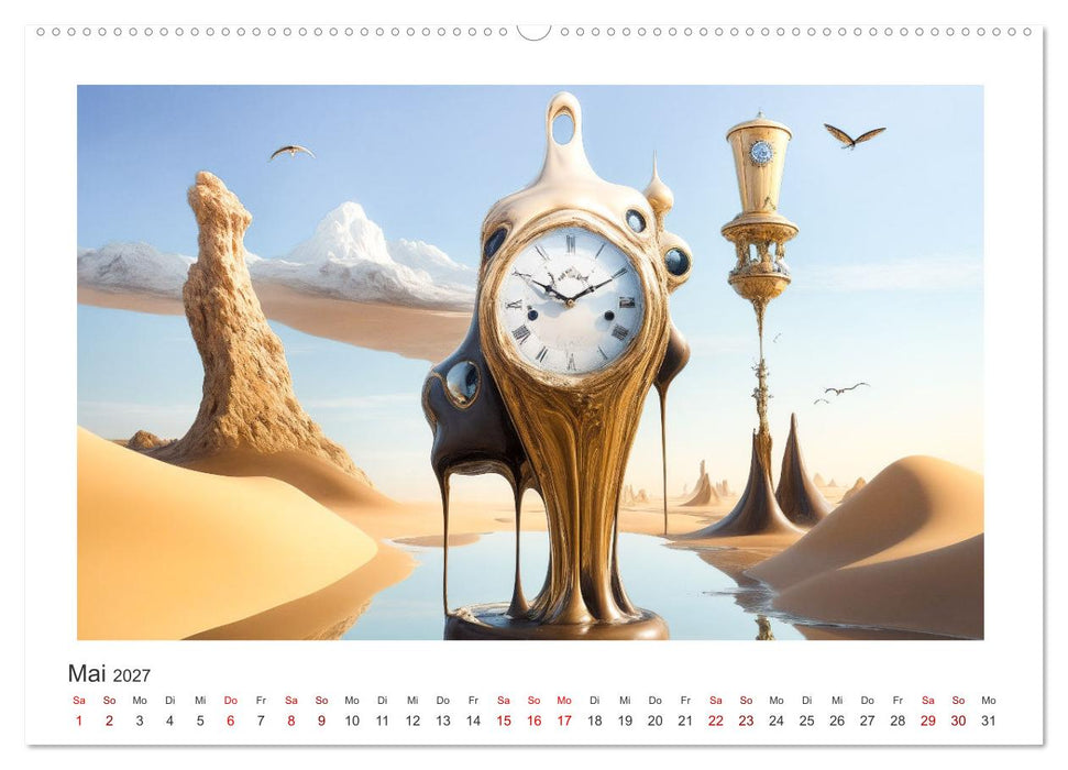 Zeit ist abstrakt (CALVENDO Wandkalender 2027)