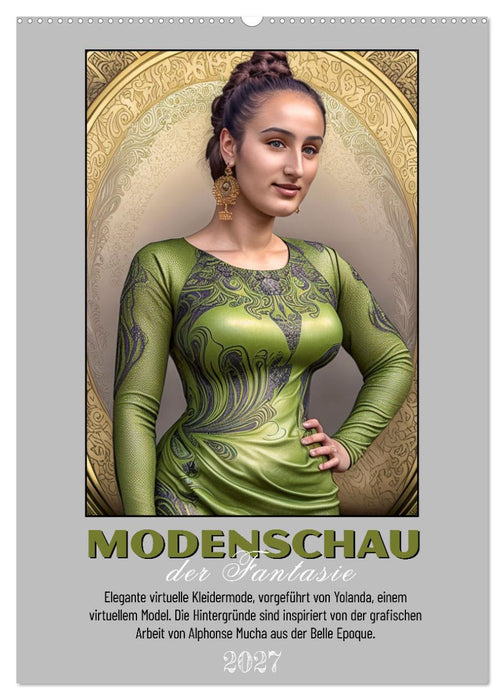 Modenschau der Fantasie (CALVENDO Wandkalender 2027)