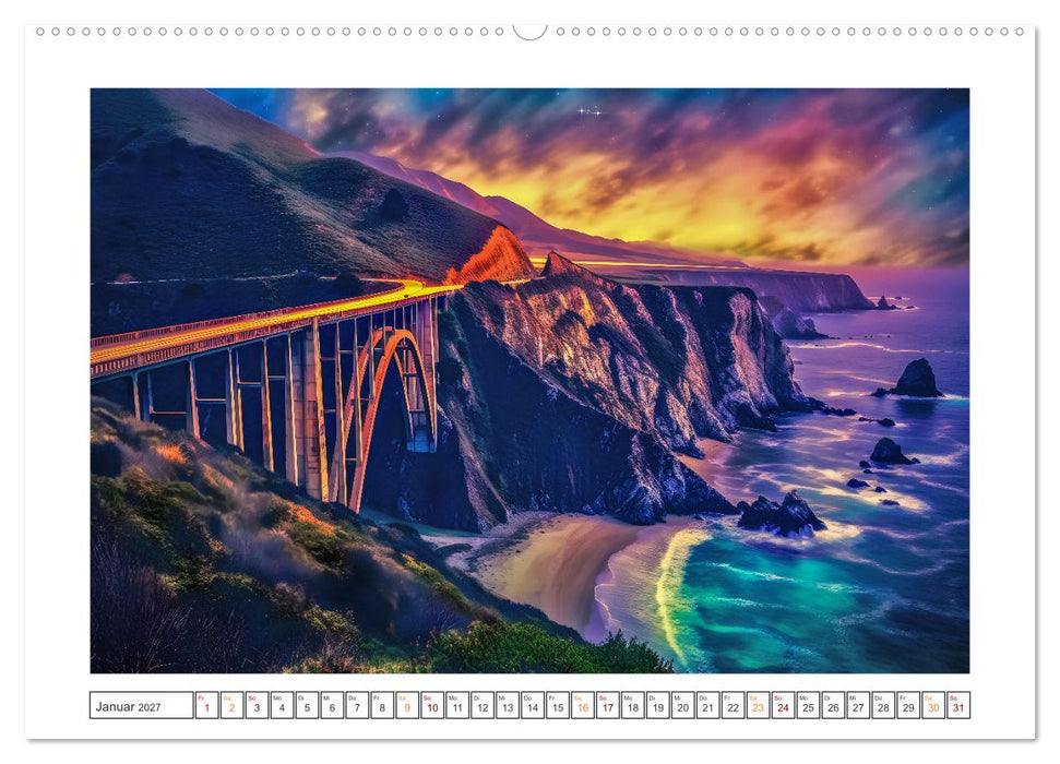 Berühmte Brückenwunder (CALVENDO Wandkalender 2027)