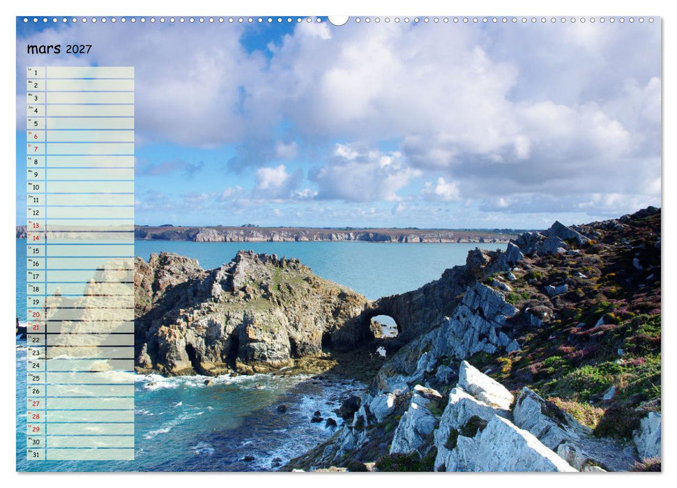 FINISTERE La pointe du bout du monde (CALVENDO Calendrier supérieur 2027)