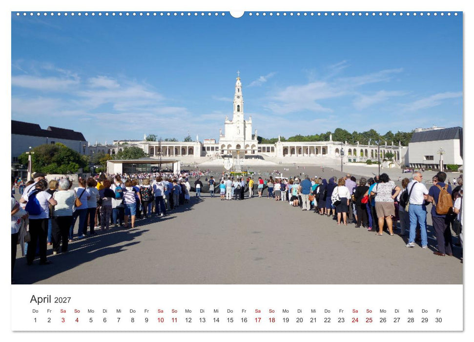 Fatima: Ein Besuch in Portugals heiligem Herz (CALVENDO Premium Wandkalender 2027)