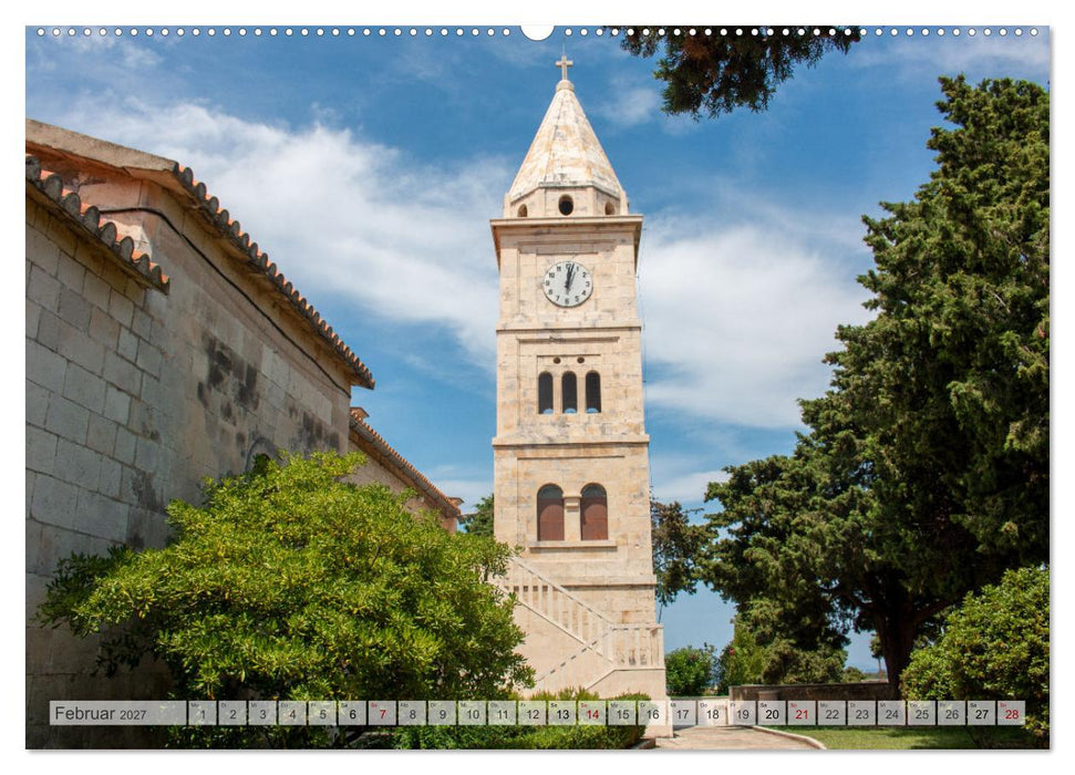 Kroatien - Zauberhaftes Šibenik-Knin (CALVENDO Wandkalender 2027)