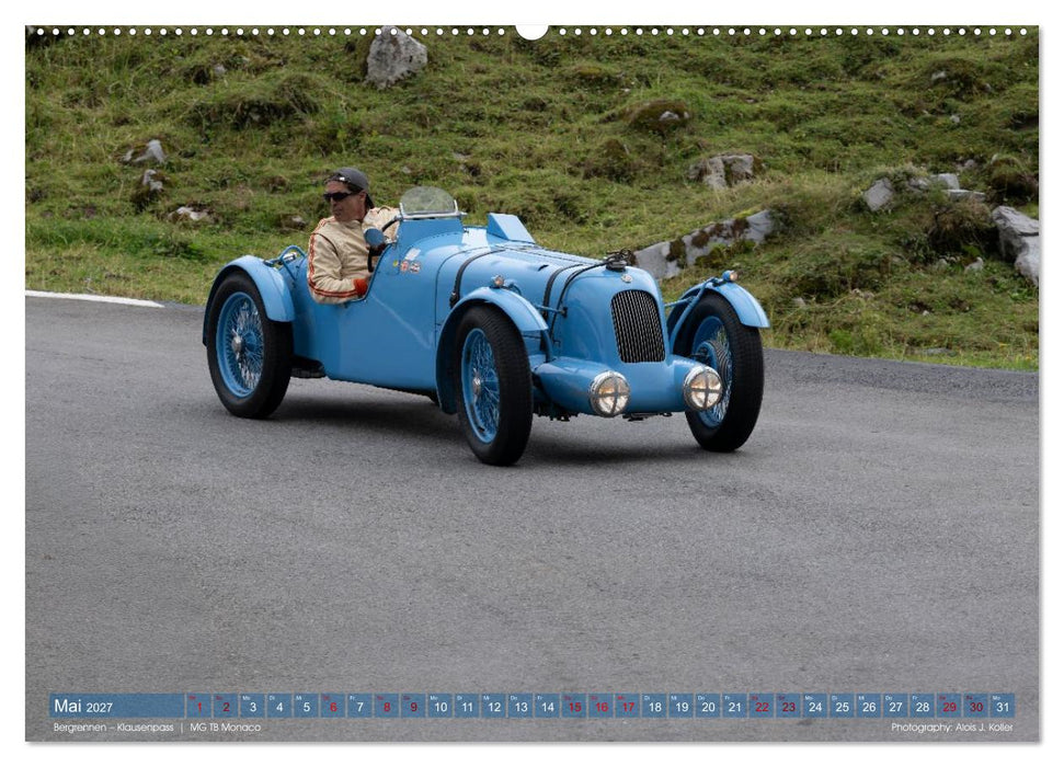 Bergrennen – Klausenpass (CALVENDO Premium Wandkalender 2027)