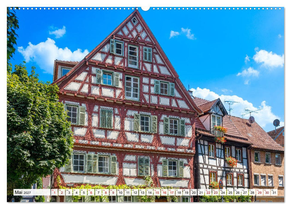 Ein Spaziergang durch Esslingen (CALVENDO Premium Wandkalender 2027)