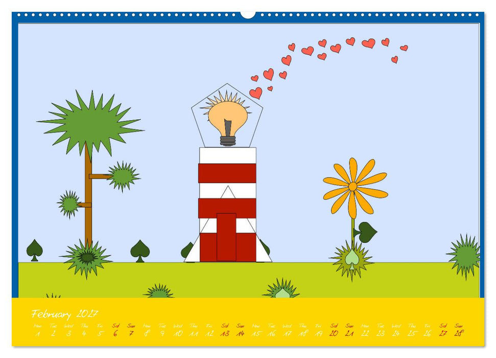 Lighthouse lights my way (CALVENDO Monthly Calendar 2027)
