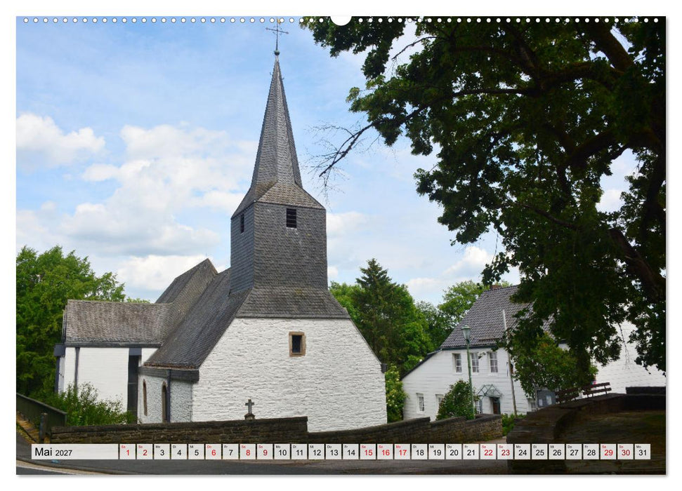 Kirchen und Kapellen rund um Simmerath (CALVENDO Wandkalender 2027)