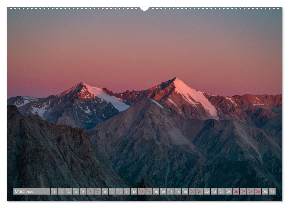 Kirgistan Bergparadies in Zentralasien (CALVENDO Wandkalender 2027)
