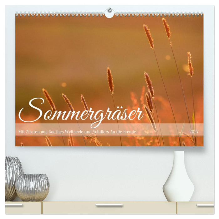 Sommergräser (CALVENDO Premium Wandkalender 2027)