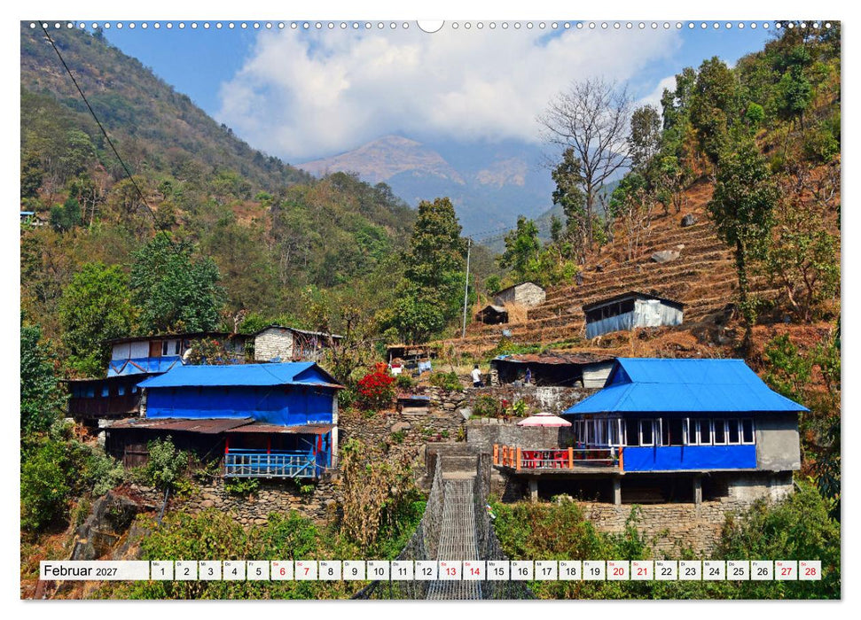 Der POON HILL TREK in NEPAL (CALVENDO Wandkalender 2027)