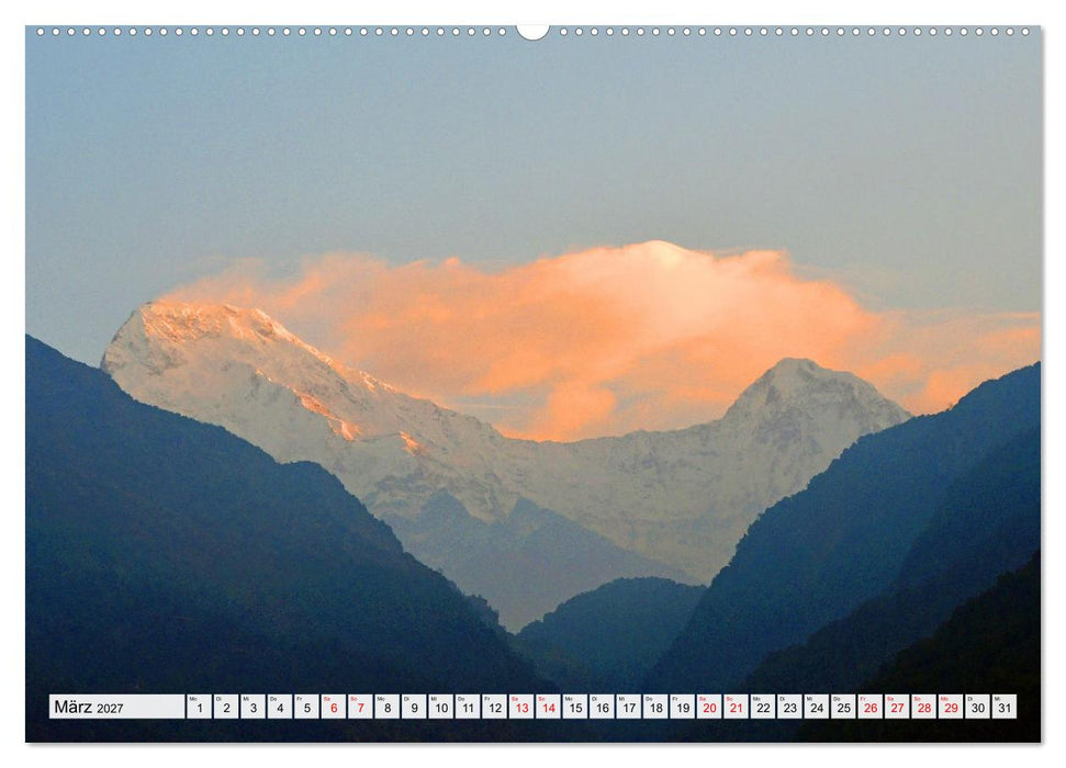 Der POON HILL TREK in NEPAL (CALVENDO Wandkalender 2027)