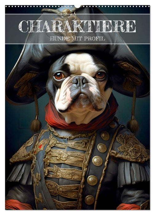 CHARAKTIERE Hunde mit Profil (CALVENDO Wandkalender 2027)