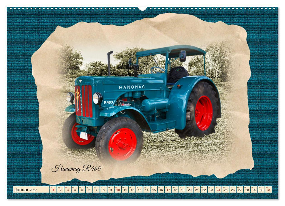 Hanomag Schlepper (CALVENDO Premium Wandkalender 2027)