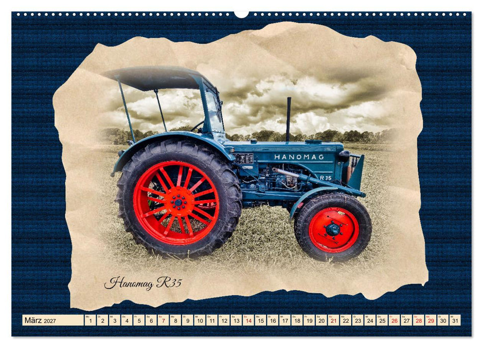 Hanomag Schlepper (CALVENDO Premium Wandkalender 2027)